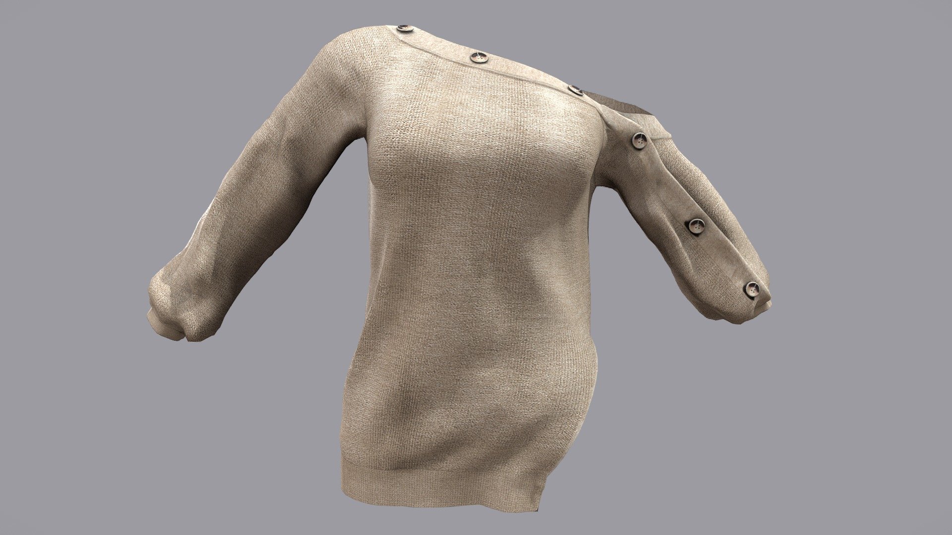 Can be fitted to any character

Clean topology

No overlapping smart optimized unwrapped UVs

High-quality realistic textures

FBX, OBJ, gITF, USDZ (request other formats)

PBR or Classic

Type     user:3dia &ldquo;search term