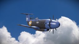 Christian Pearce Plane #26 aircraft, christian-pearce, william-furneaux, substance, maya, zbrush