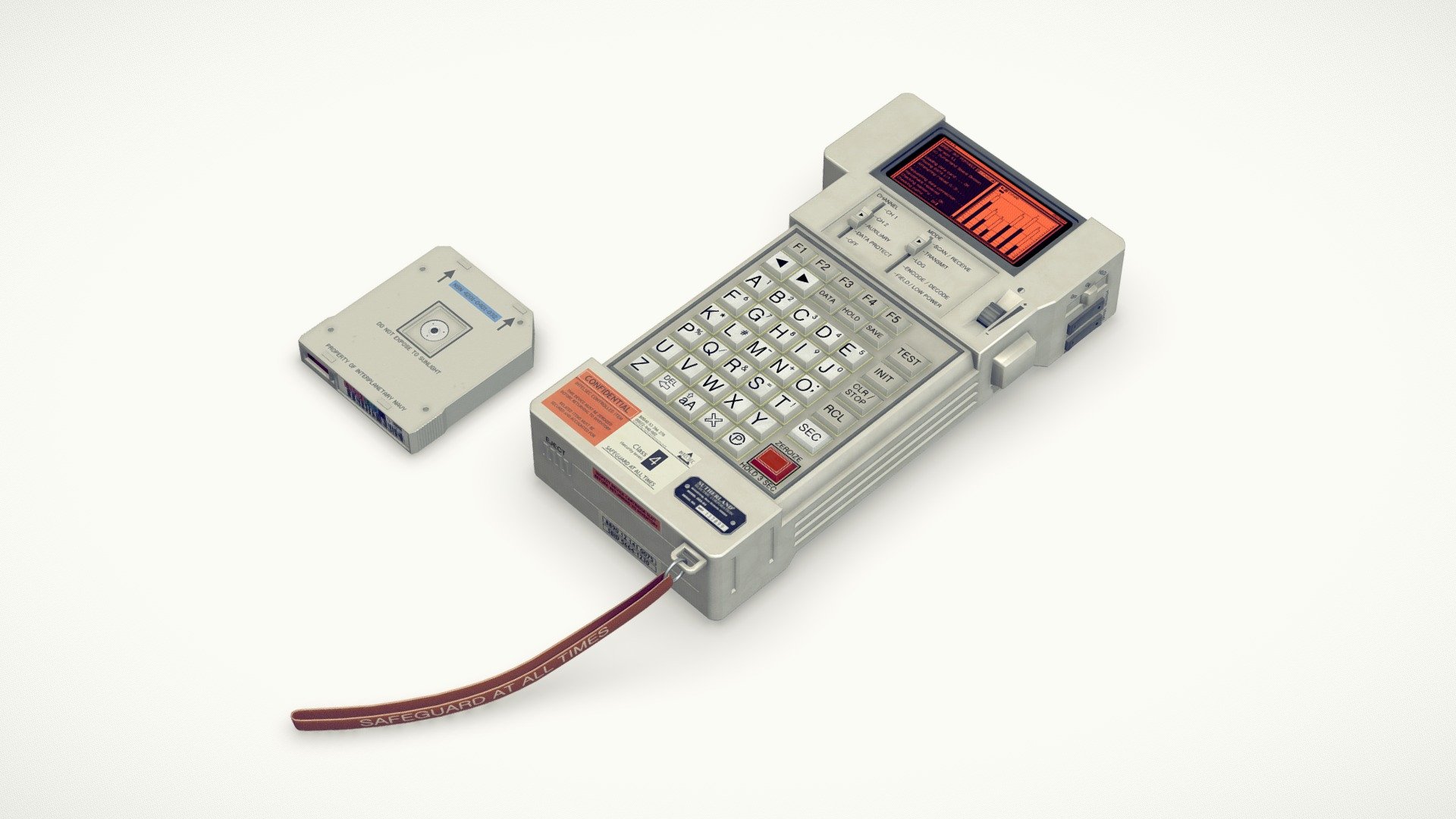 Fictional device.

https://www.artstation.com/artwork/dK8z6e - Sutherland Model 505 Secure Pocket Computer - Buy Royalty Free 3D model by 2 3 1 2 2 5 (@231225) 3d model