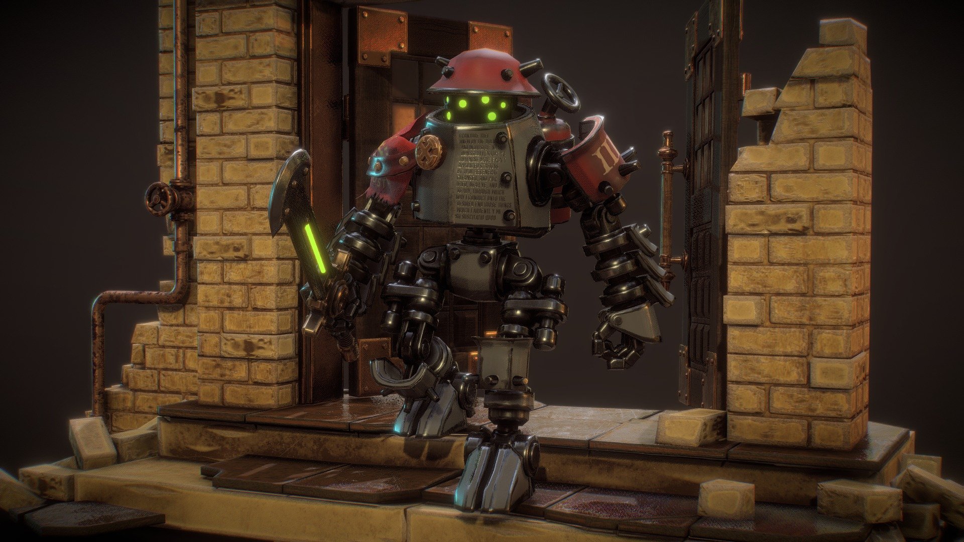 EPISODE - Buy Royalty Free 3D model by Sladegeorg 3d model