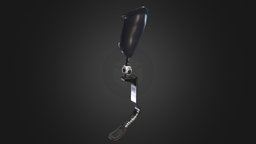 Prosthetic leg prop, leg, prosthesis, prosthetic, gap, daehowest, dae2017-2018, ottobock, 3s80sport, daehowest2018, daegap2018, substancepainter, substance, gameasset