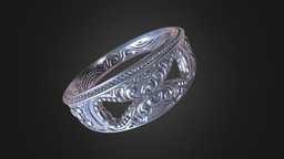 Wedding Ring jewelry, wedding, 3dprint, zbrush