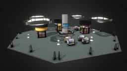 Vapour trail |  Duty Free Assets | Airport airport, furniture, assetpack, shop, vapour_trail