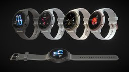Smart Watch Garmin Venu 2S all colors device, apple, clock, smart, display, band, phone, science, medicine, health, cellphone, garmin, chronograph, 3d, lowpoly, technology, watch, sport, gameready, screen