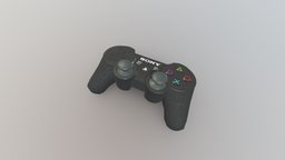 Dualshock 3 playstation, sony, controller, 3ddesign, joystick, playstation3, dualshock