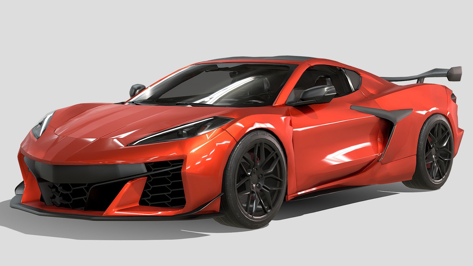 Chevrolet Corvette z06 - Buy Royalty Free 3D model by Phazan Product (@Phazan) 3d model