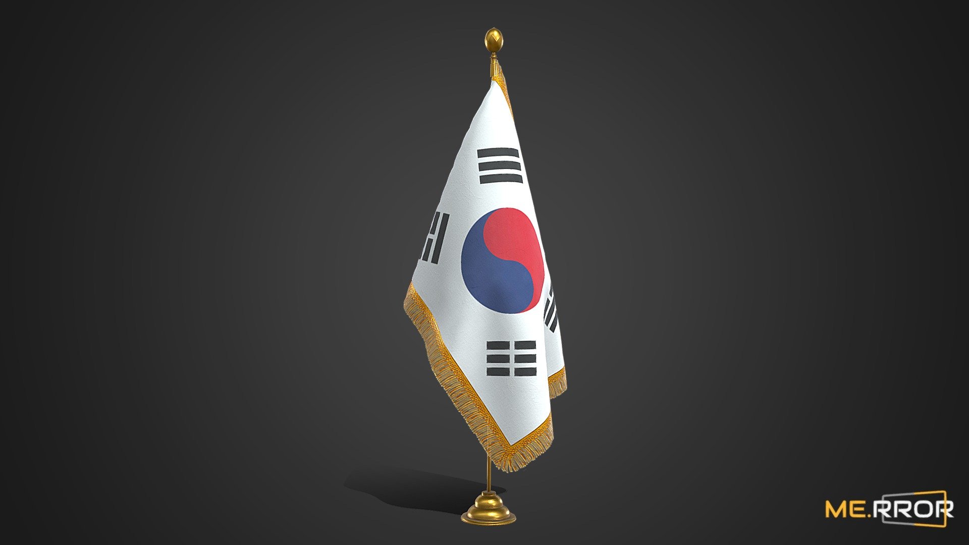 ME.RROR


From 3D models of Asian individuals to a fresh selection of free assets available each month - explore a richer diversity of photorealistic 3D assets at the ME.RROR asset store!

https://me-rror.com/store




[Model Info]




Model Formats : FBX, MAX

Texture Maps (4K) : Diffuse, Ambient Occlusion, Normal, Roughness, Metallic, Opacity

If you encounter any problems using this model, please feel free to contact us. We'd be glad to help you.



[About ME.RROR]

Step into the future with ME.RROR, South Korea's leading 3D specialist. Bespoke creations are not just possible; they are our specialty.

Service areas:




3D scanning

3D modeling

Virtual human creation

Inquiries: https://merror.channel.io/lounge - [Game-Ready] Taegeukgi, Korean Flag - Buy Royalty Free 3D model by ME.RROR (@merror) 3d model