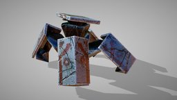 "Pandora" Dota2 courier. Idle animation. dota2, box, pandora, 3d, animation, steamworkshop