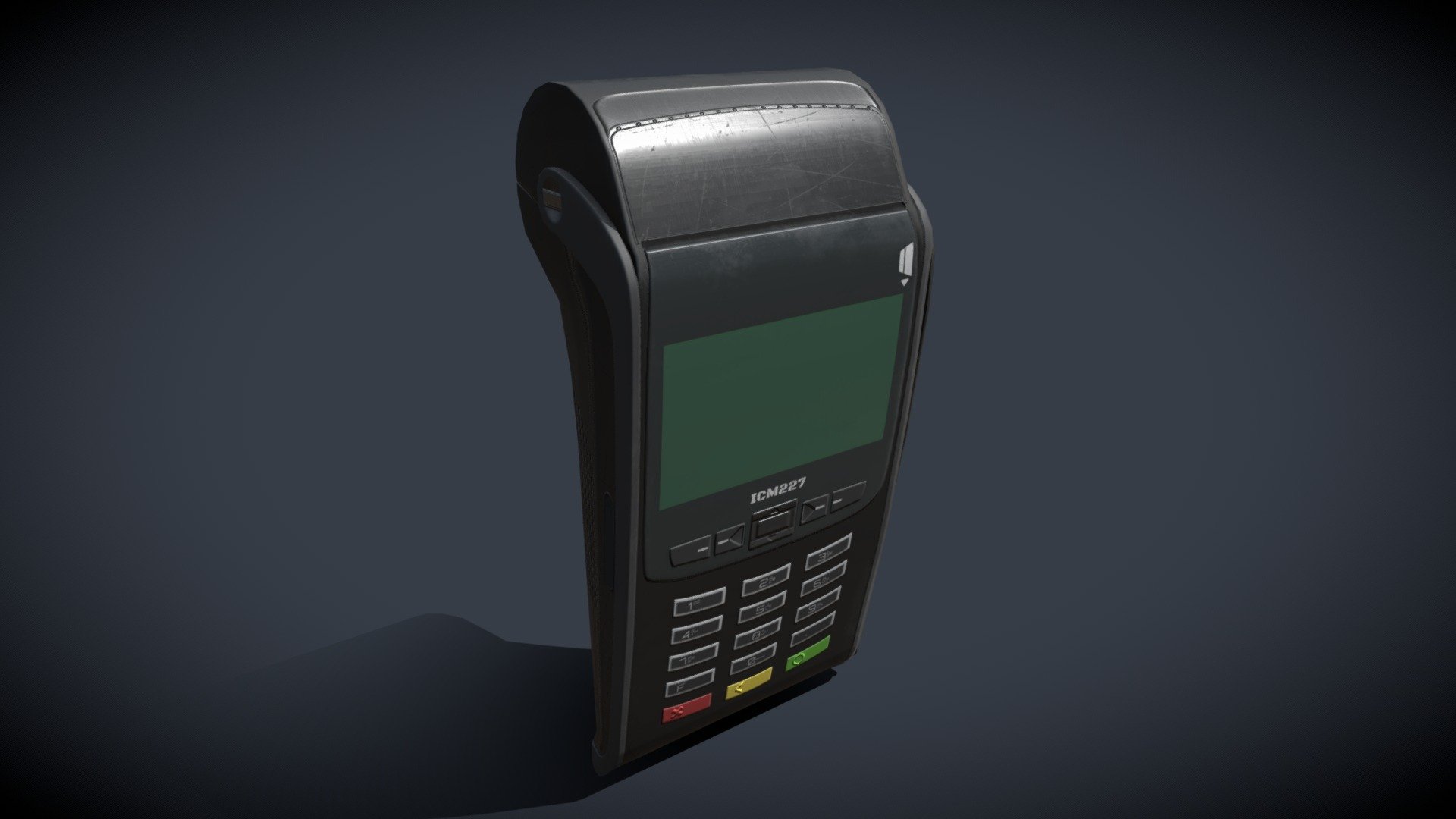 Low poly pos terminal - POS terminal - Buy Royalty Free 3D model by sakislaspas 3d model