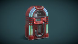 Jukebox retro, jukebox, 50s, retrofuturism