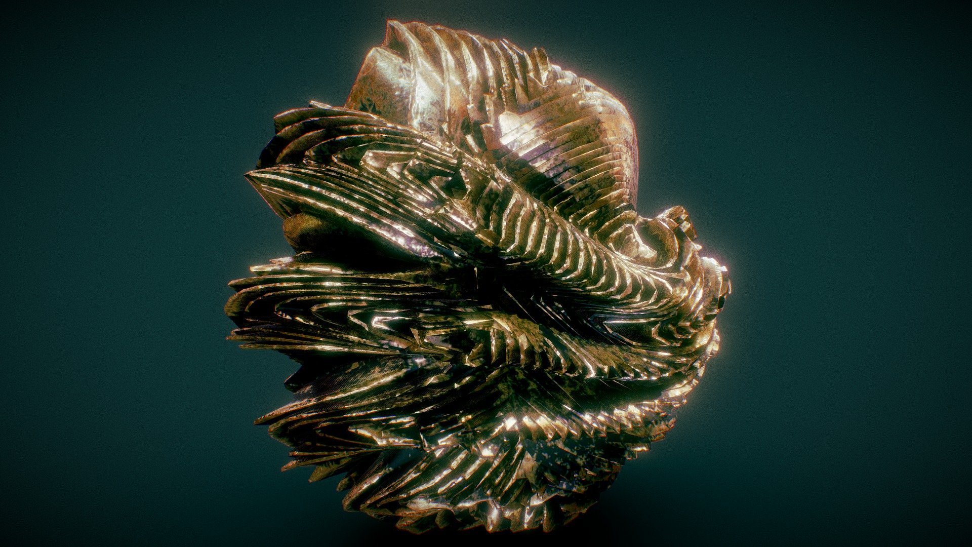 Digital Flower - Digital Flower 1 - Buy Royalty Free 3D model by Polygonal Miniatures (@Polygonal_Miniatures) 3d model