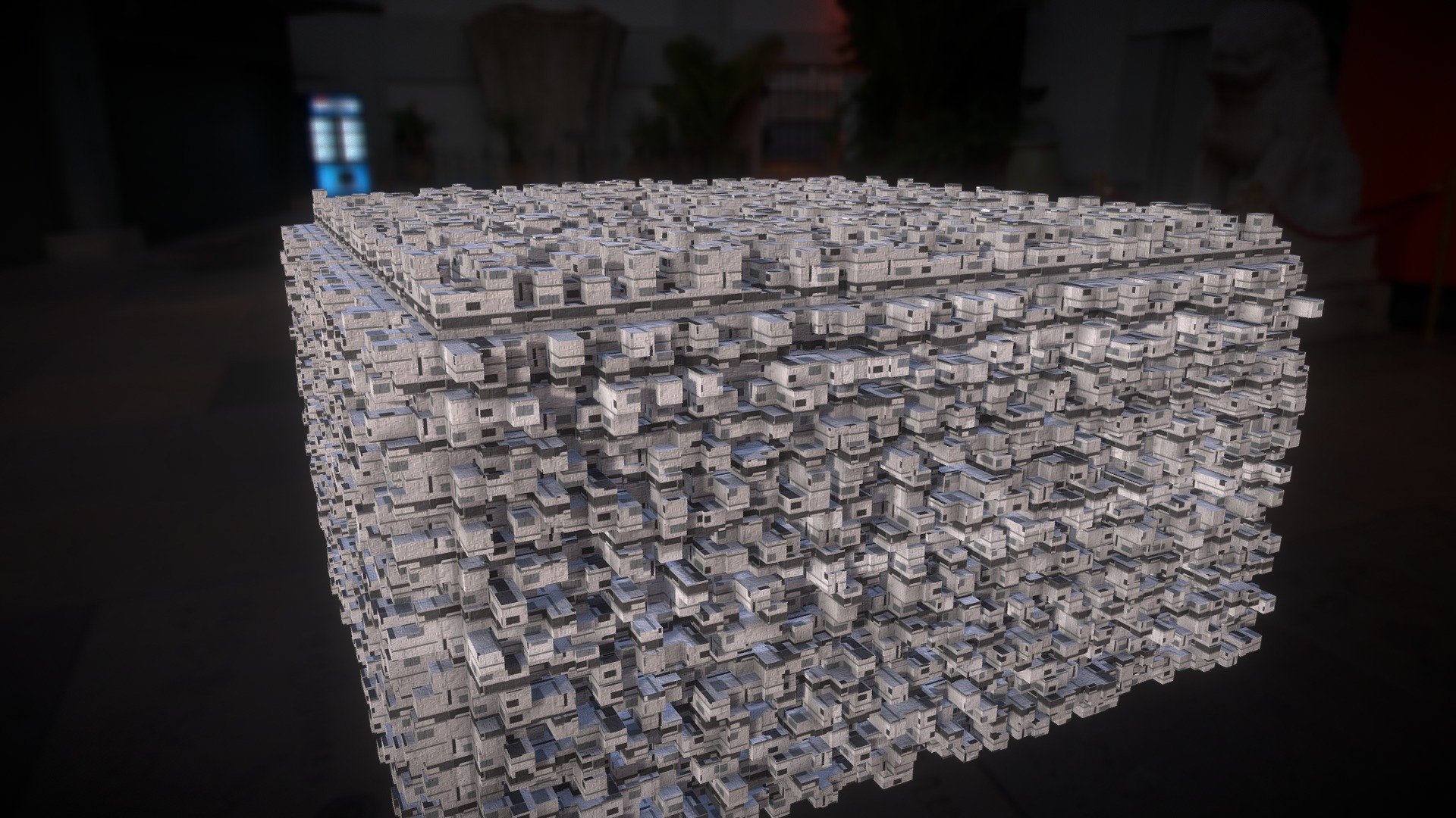 this is a simple sci fi based structure you can use for your Sci-Fi enviroments 3d model