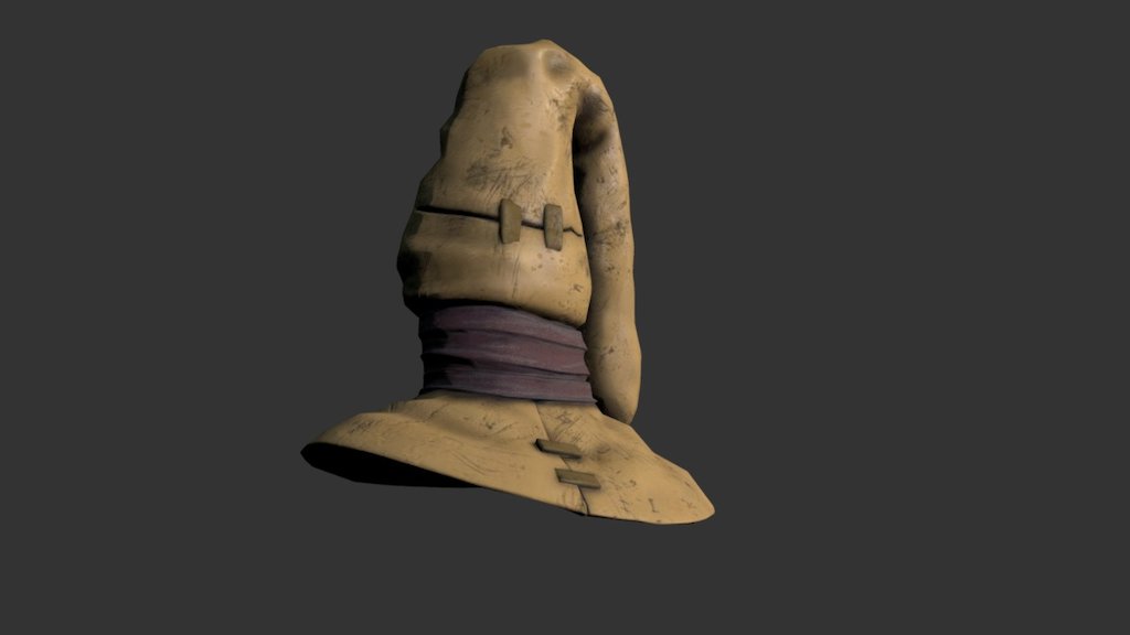 work in progress , start with the hat - Vivi's hat - 3D model by capus.design 3d model