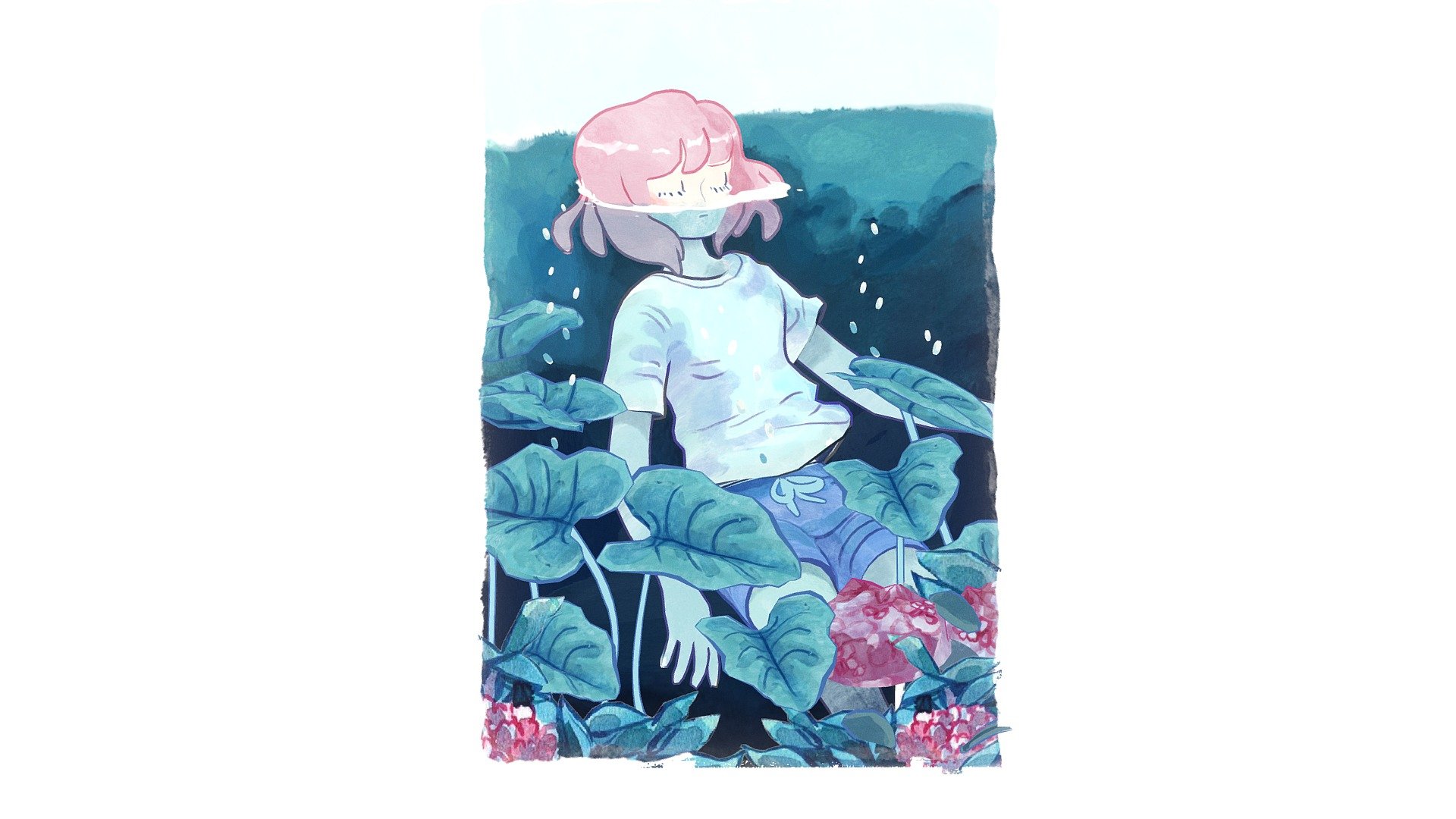 Loved that Heikala illustration and had to do it in 3d to test some new techniques i wanted to try.

Original illustration: @heikala_art  (Twitter account)

My Twitter: @Abad_Juancho
Reel: www.juan-abad.com - Soaked girl Heikala Tribute - 3D model by JuanchoAbad (@juanchodeth) 3d model