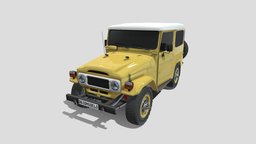Generic 4x4 car v1 cross, terrain, suv, 4x4, vehicle, car