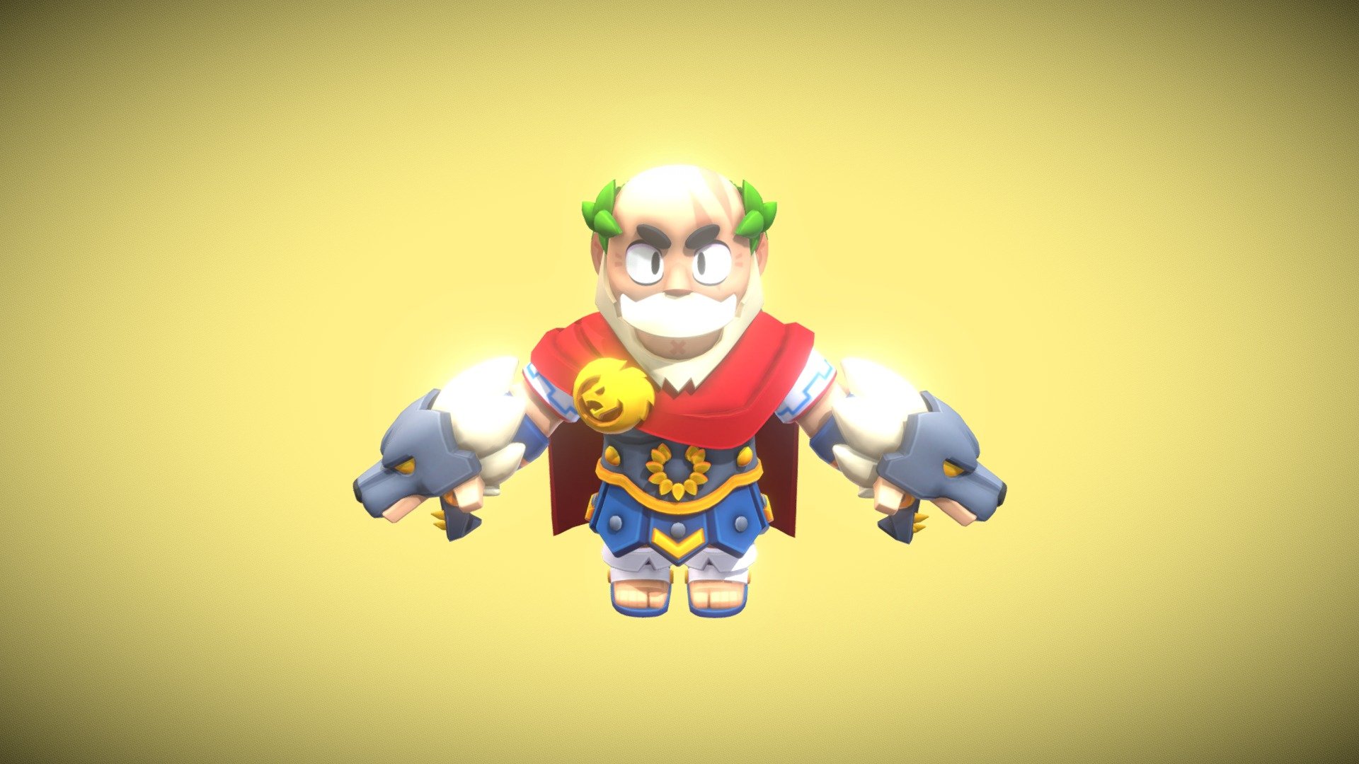 Imperador Sam from Brawl Stars! - Imperador Sam t-pose Brawl Stars - Download Free 3D model by shertiku 3d model