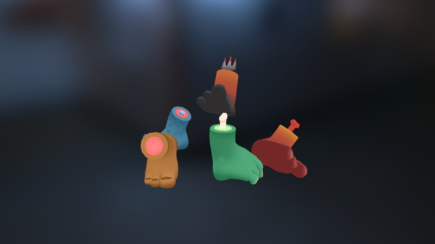 Unity3D AssetStore URL

-link removed- - 3D Creature : Foot Pack - 3D model by layerlab 3d model