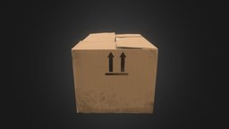 Corrugated Cardboard Box cardboard, corrugated, box, textured