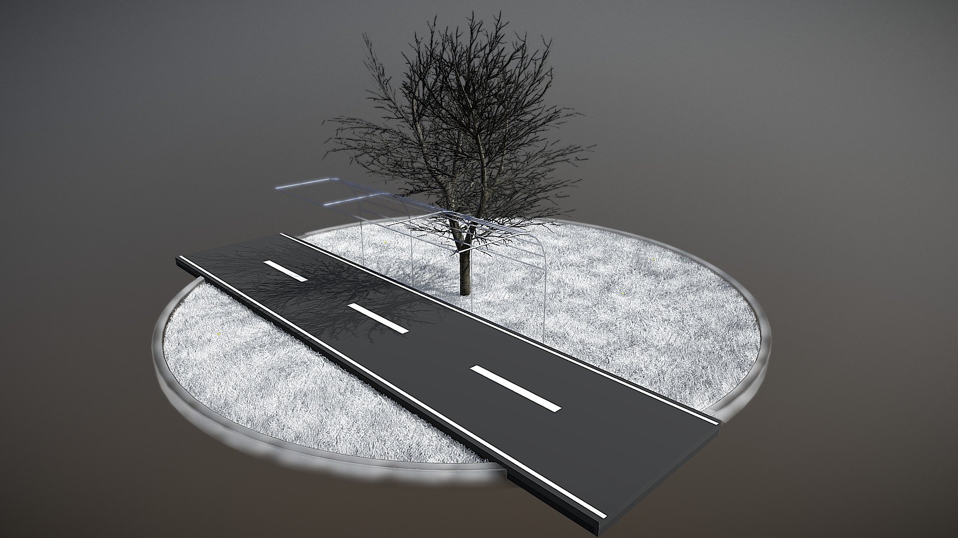 Here is a 6-meter-high tilia tree with cropped branches for the street side (winter).



Hier ist eine 6 Meter hohe Linde mit abgeschnittenen Geäst für die Straßenseite im Winter.





Textures(4k):

-Color map

-Normal map



Here on Sketchfab you can see and purchase some of our 3d-models which we are using in our projects for VIS-All.

This model was created by 3DHaupt for the Software-Service John GmbH

The model was created in Blender-3d - Tilia Tree - 6 Meter - Cropped Branches - Winter - Buy Royalty Free 3D model by VIS-All-3D (@VIS-All) 3d model