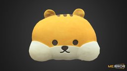 [Game-Ready] Squirrel Cushion cushion, cute, kid, soft, furniture, squirrel, photogrametry, fbx, realistic, realism, 3dscaning, homeware, realitycapture, character, 3dscan, squirrel-character, cute-character, noai, squirrel-cushion