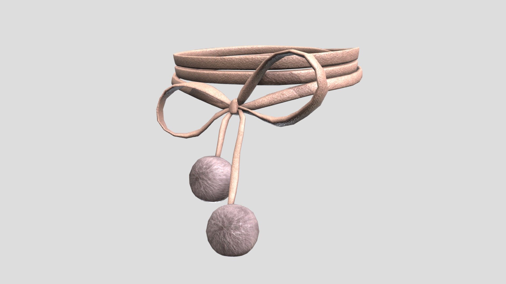 Can fit to any character, ready for games

Quads, Clean Topology

No overlapping logical unwrapped UVs

5 Different Color-Design Baked Diffuse Texture Map

Normal and Specular Maps

FBX, OBJ

PBR Or Classic - Pom Pom Choker - Buy Royalty Free 3D model by FizzyDesign 3d model