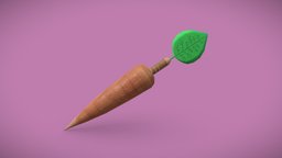 Squifs spear spear, substancepainter, blender3d