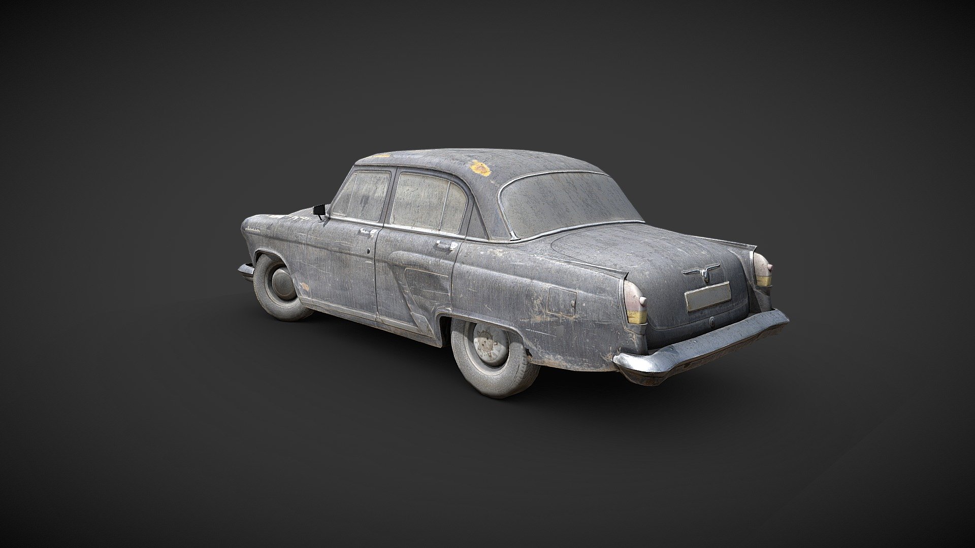 USSR car GAZ-21 ,,Volga,,
Retop scan from Nik , original model https://skfb.ly/oxFsz - GAZ-21 - Download Free 3D model by Ashkelon 3d model