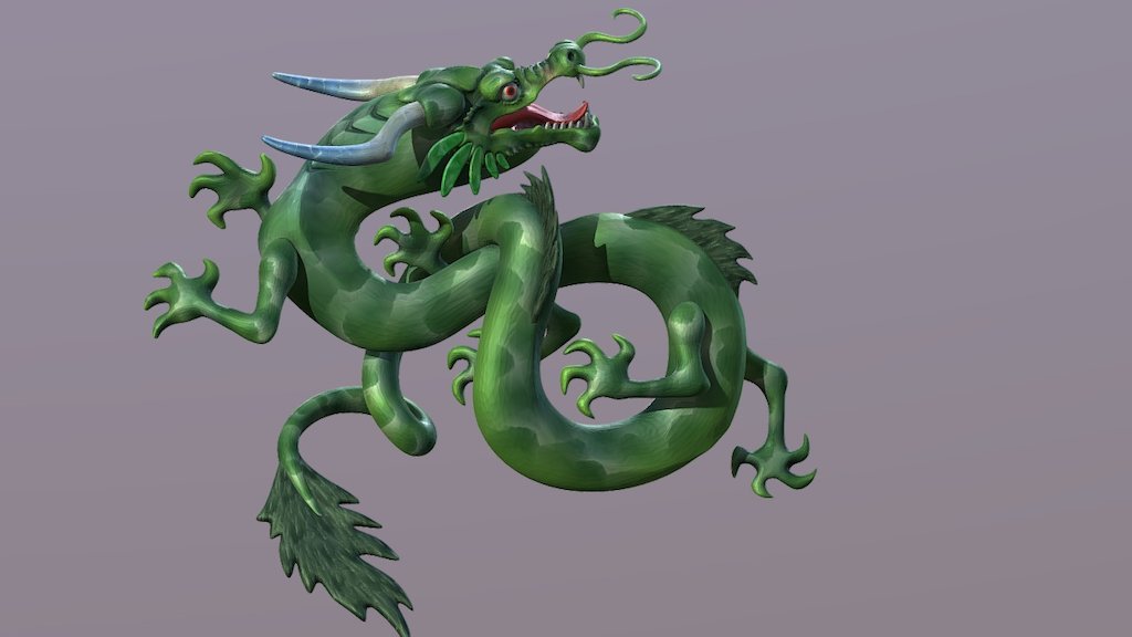 Just had chinese food. Now I'm hungry again. Had fun doing some polypainting 3d model