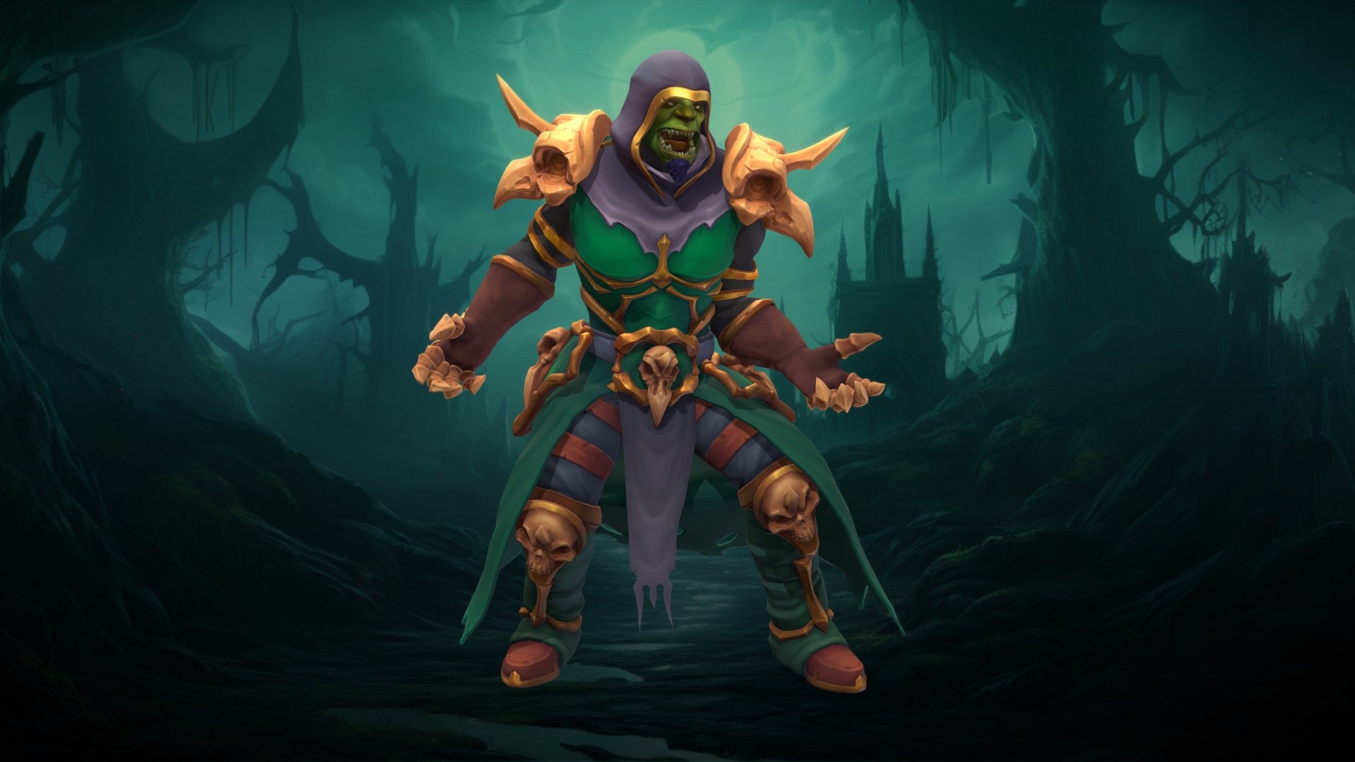 Stylized character for a project.

Software used: Zbrush, Autodesk Maya, Autodesk 3ds Max, Substance Painter - Stylized Orc Male Reaper(Outfit) - 3D model by N-hance Studio (@Malice6731) 3d model