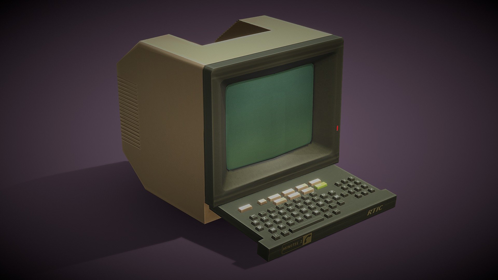 uploaded 2011-12-12 20:10:06.984446 by benoit3d - minitel - 3D model by benoit3d 3d model
