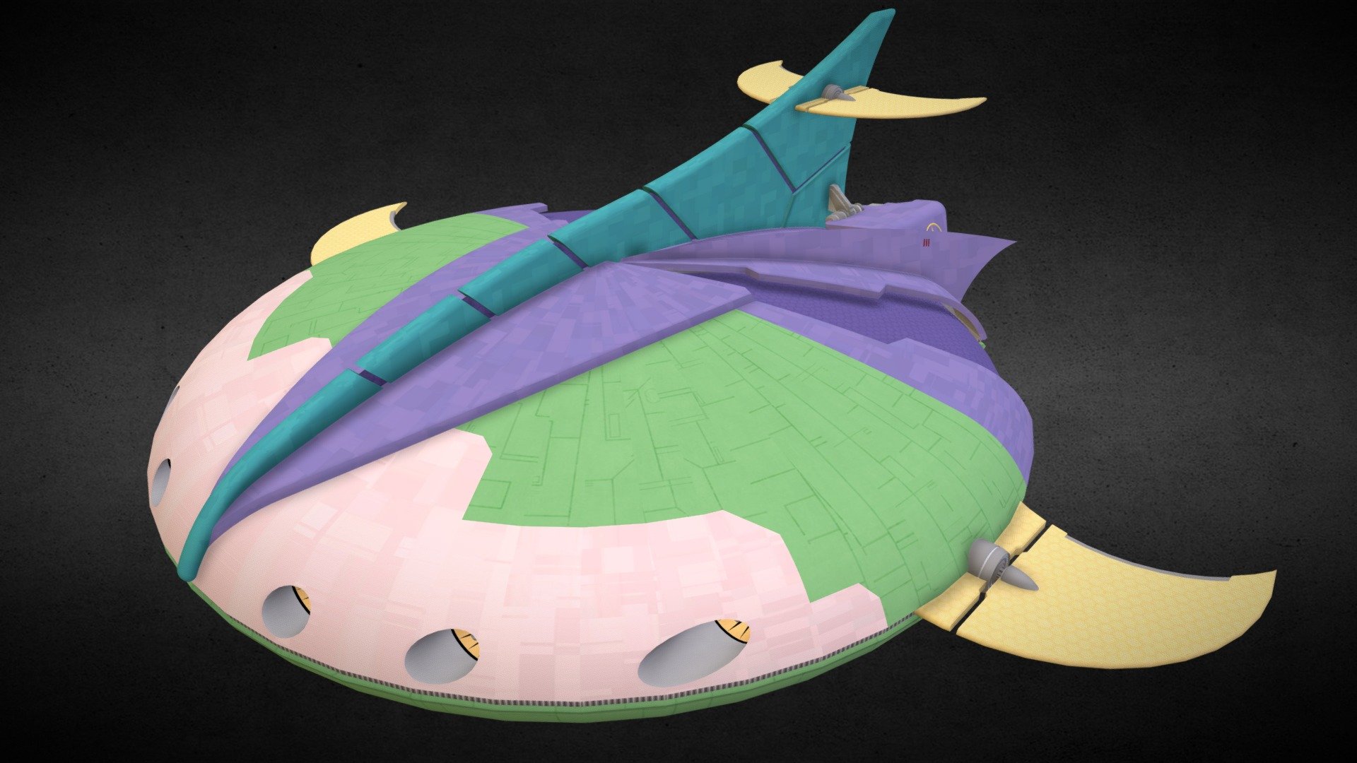 Modelled with Sketchup - MiniFoo EX - Buy Royalty Free 3D model by COSEDIMARCO 3d model