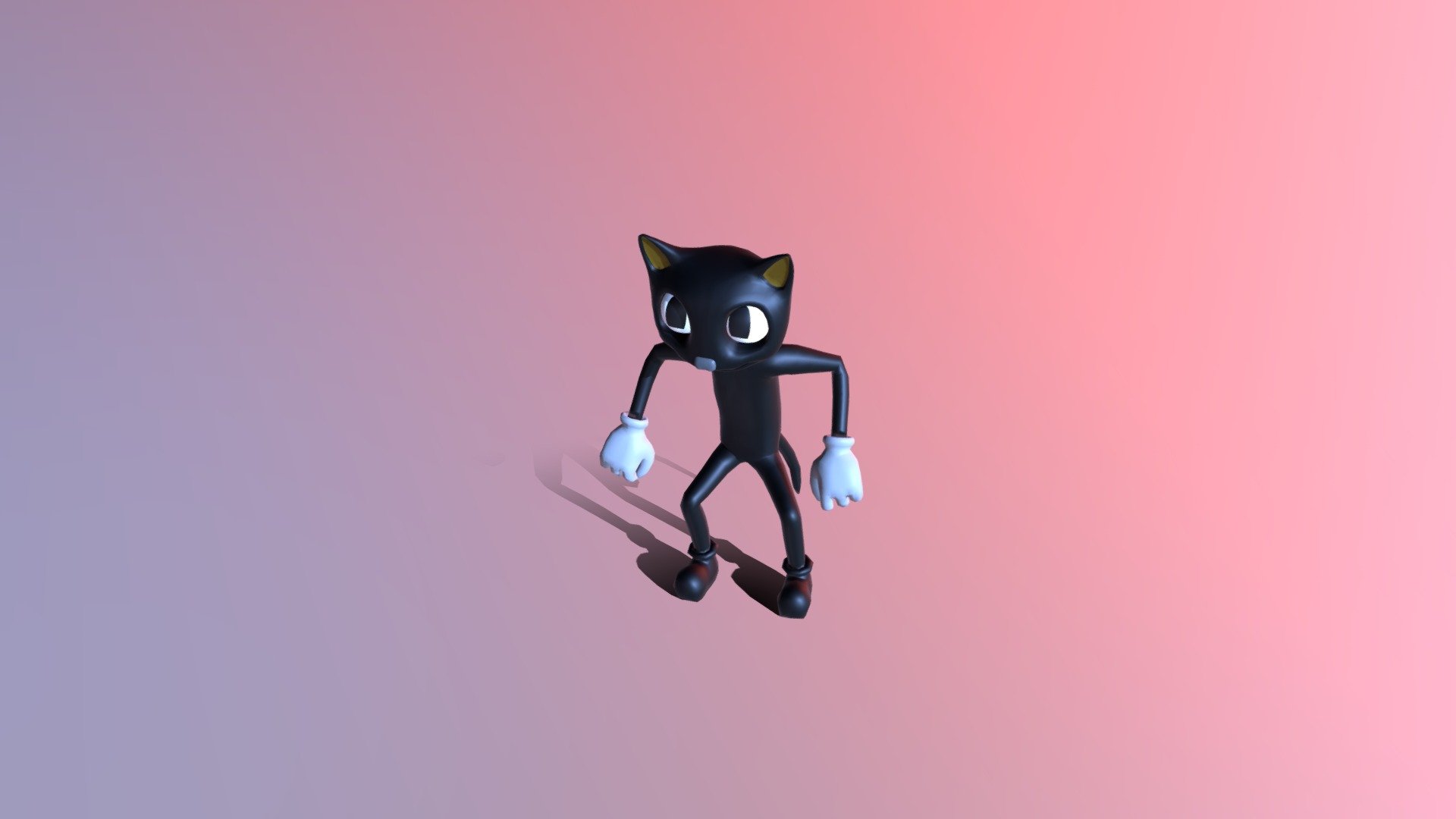 Cartoon Can by Trevor Henderson with full rig, facial emotions and dynamic tail. My first Blender rig! :)