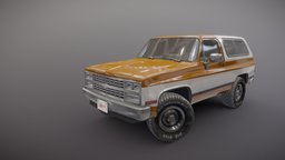 80s offroad car police, tire, suv, ambulance, traffic, 4x4, road, jeep, dirt, defender, rover, offroad, sheriff, siren, headlight, spintires, car, snowrunner