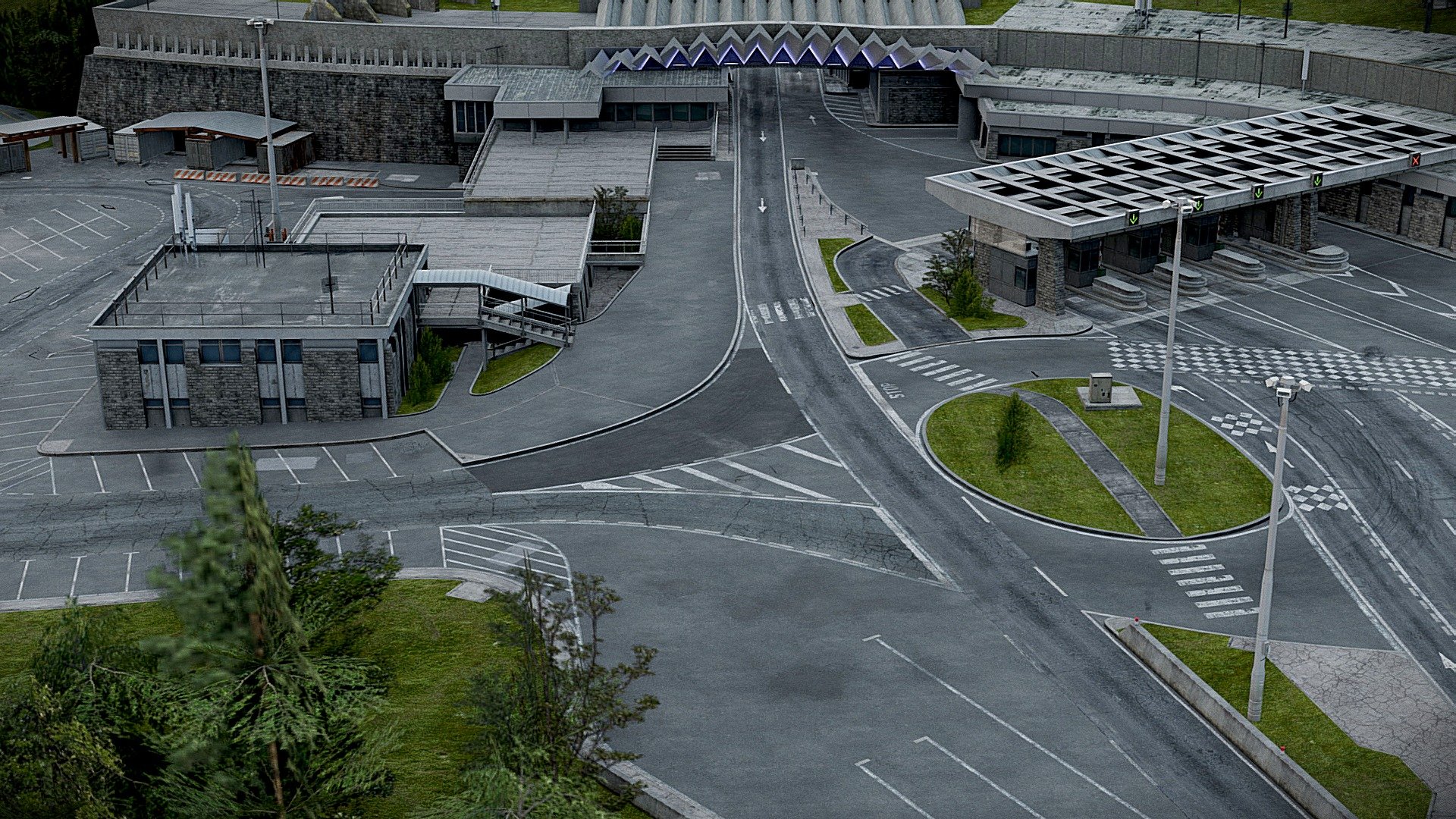 (I am doing image previews for all my paid assets for security reasons)

BUY ON FAB: https://www.fab.com/listings/0ca8fec1-af8a-494f-aeae-36a1d62041a5

The Mont Blanc Tunnel is a highway tunnel between France and Italy, under the Mont Blanc mountain in the Alps. This is a heavy file so the scene may take time to load!

Scene Information:




Modelled in Blender 4.0

Fully UV unwrapped

Made in real world scale meters

Textures Included:




2k Baked building materials (Baked in AO)

2k Road textures (Diffuse and Roughness)

Non-compressed .PNG textures

Formats:




.obj

.fbx

.blend

Feel free to download the additional .RAR file for the blender format with packed external files and a read me section.