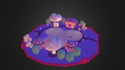 Card Wars Kingdom - Candy Kingdom GameBoard time, card, board, adventure, candy, kingdom, wars, adventuretime, borjas, cardwars, candykingdom, gameboard, cartoon, game, blender, mobile