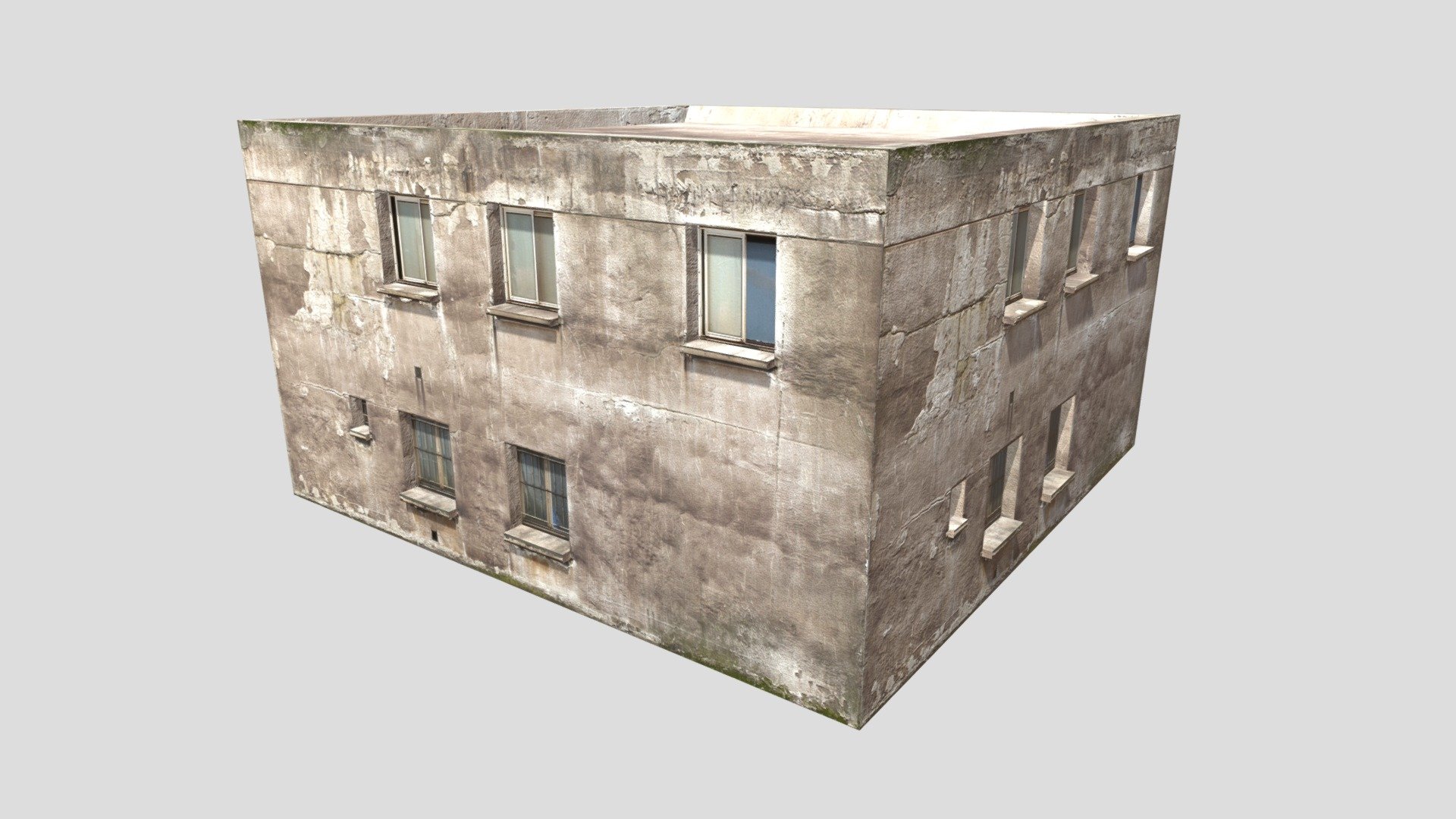 This lowpoly 3D model portrays an eerie and desolate old abandoned house that has long been abandoned, making it a perfect fit for games, animation, and other projects. The worn and weathered exterior of the house showcases crumbling brick walls, broken windows, and a dilapidated roof that has seen better days. This model has been meticulously designed to maintain visual quality while ensuring optimal performance for gaming and animation. The lowpoly model captures the essence of abandoned , allowing for immersive experiences in virtual environments that evoke a sense of mystery and exploration.

Includes




Blender Project

Cinema 4D Project

Tetures (1k and 2k)

Obj

Fbx

For Unreal Engine, Maya, 3D Max, Unity and more, you just need to import the obj or fbx and the texture :)

*One or more textures on this 3D model have been created with photographs from Textures.com. These photographs may not be redistributed by default; please visit www.textures.com for more information.