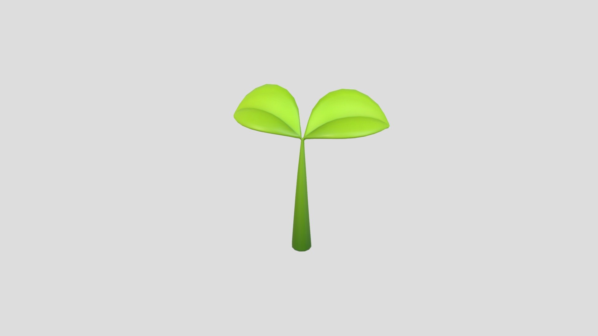 Plant Sprout          

3d cartoon model.          


Ready for your Game, App, Animation, etc.          

File Format:          

-3ds Max 2024          

-STL          

-FBX          


PNG textures               

2048x2048 px               


- Albedo                        

- Roughness                         



Clean topology.
