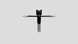 Cartoon Cat monsters, cartooncat, trevorhenderson