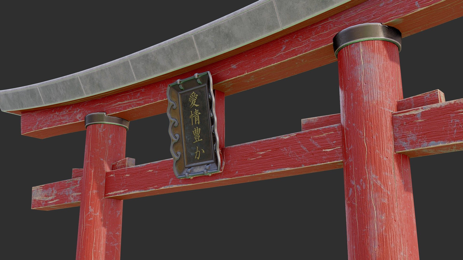 Japanese Torii Gate

This asset was crafted as part of a texturing training initiative, drawing inspiration from anime films.

A comprehensive set of 4K textures is readily available.