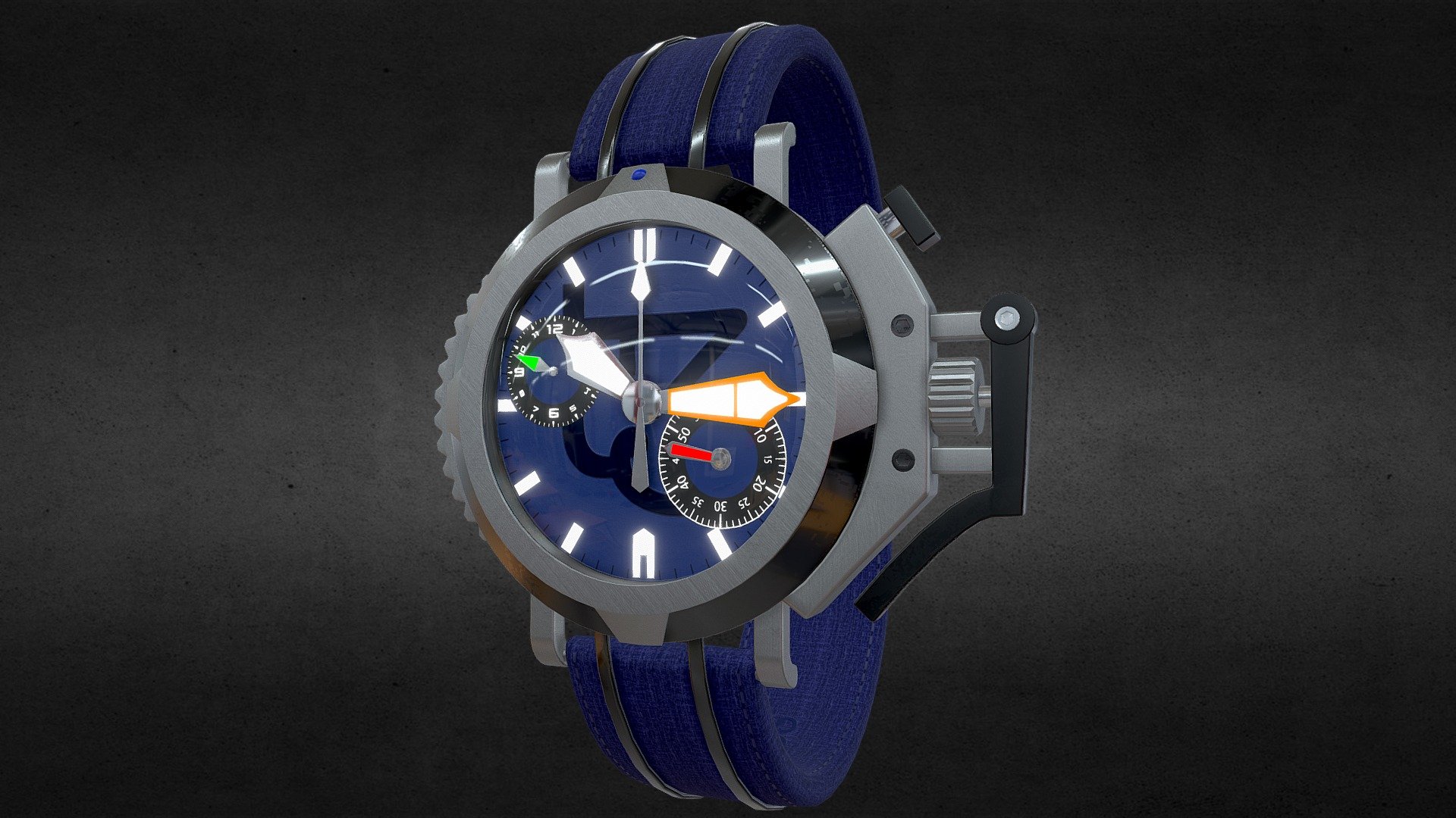 Awesome stainless steel Tezos Coin Watch

Currently available for download in FBX format.

3D model developed by AR-Watches.