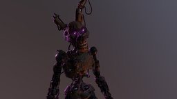 Burntrap HD - FNAF: Security Breach security, fnaf, springtrap, breach, burntrap