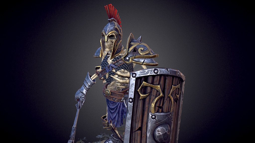 Finally I can share with you my work on the amazing game Trine3! During the project,I have been responsible for making all kind of assets and also texturing. This particular character was retextured especially to test the new substance painter. I hope you like it! 