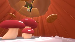 Into the Minish world - Legend of Zelda mushroom, fungus, legend, link, cap, challenge, jump, zelda, minish, mushroomchallenge
