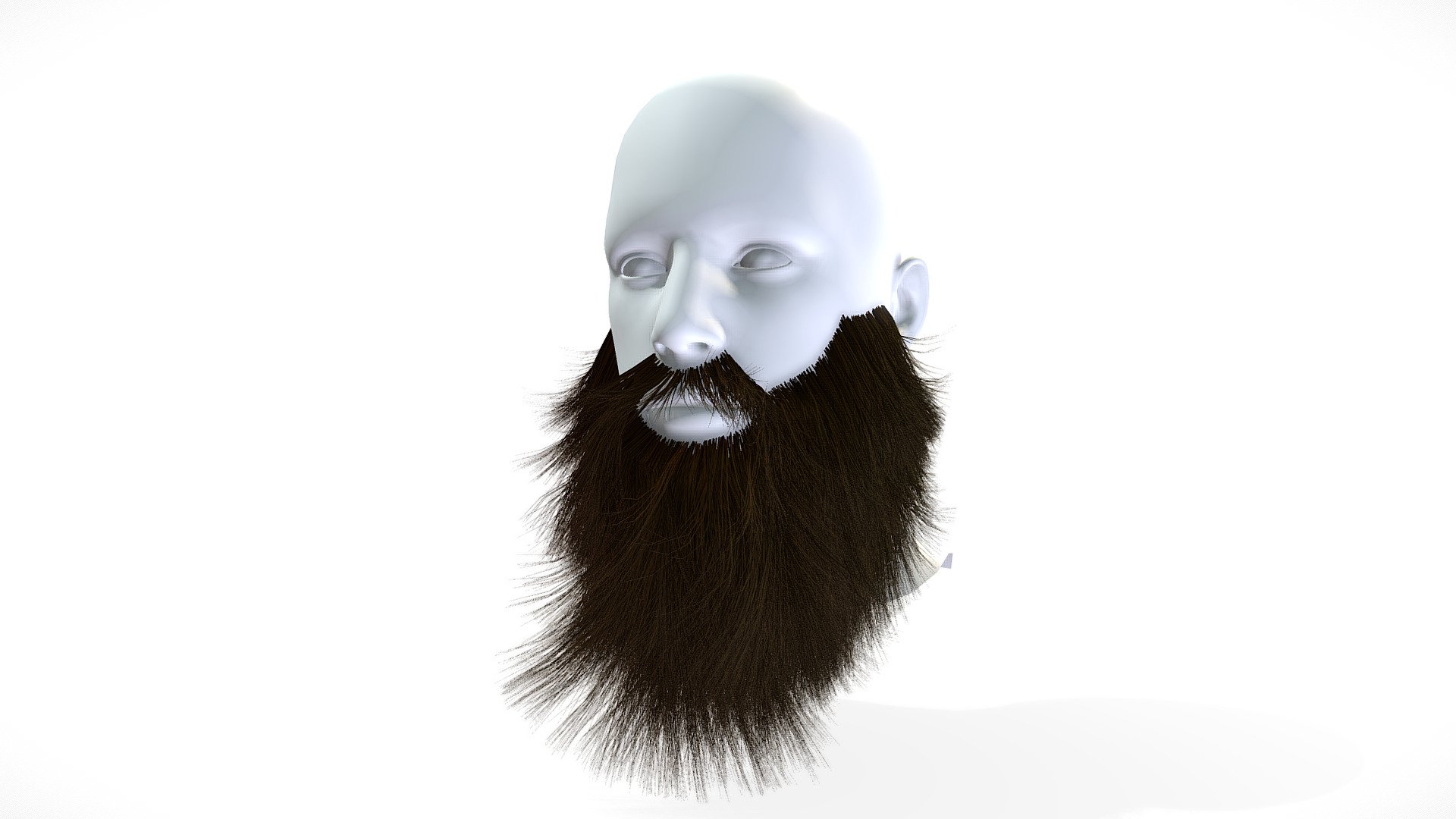 

Fiber Mesh

Vertex colored

Separated Objects: Beard / Head / Eyes

by Lucid Dreams visuals

www.luciddreamsvisuals.com.ar