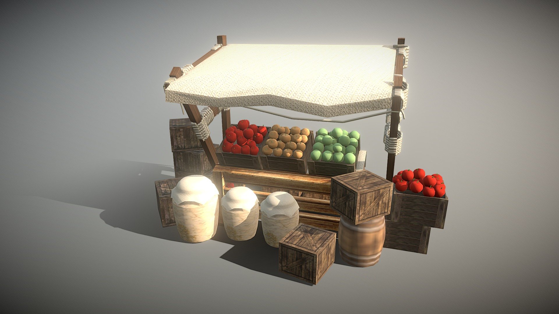 Medieval Shop Set Modeling !!
I made this shop for set modeling, Scene modeling and In medieval environment scene or medieval market scene.
You can download it with textures in zip file use it in Game engine.
Hope you like it! 
Please Follow me and leave a comment.
Email : imdan1995@gmail.com
Facebook id : Daniel Naidu.
Instagram Id : @3danielart