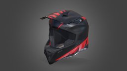 Motocross Helmet bike, motorcycle, motorcycles, substancepainter, substance, helmet, bikelife