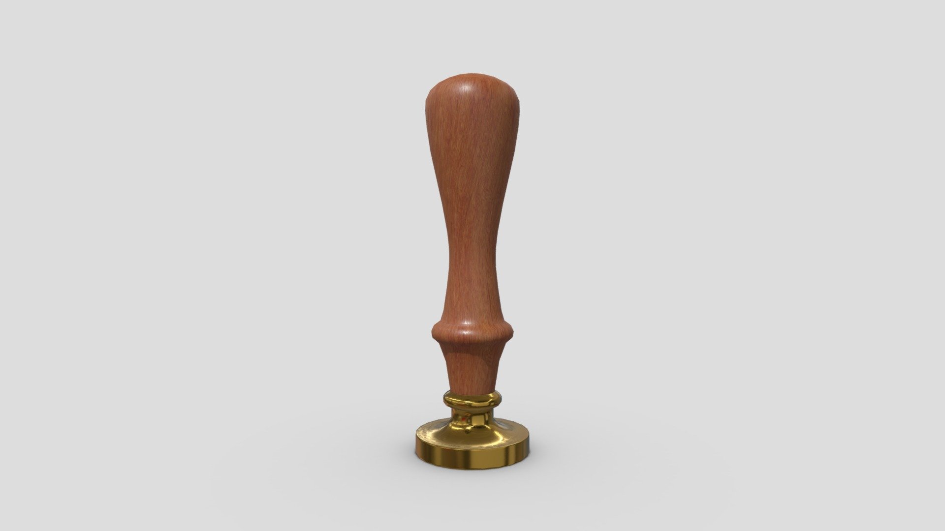 ‘Stamp it in wax to hold some in between!’

● 4096 x 4096 PBR textures

● normal map is baked from the high poly model

Please do not hesitate to contact with me. I will be happy to help you.

Contact: plaggy.net@gmail.com

Formats: .fbx, .dae, .max, .obj, .mtl, .png, .glTF, .USDZ Polygon: 768 Vertices: 770 Textures: Yes, PBR (ao, albedo, metal, normal, ORM, rough) Materials: Yes UV Mapped: Yes Unwrapped UVs: Yes (non overlapping)