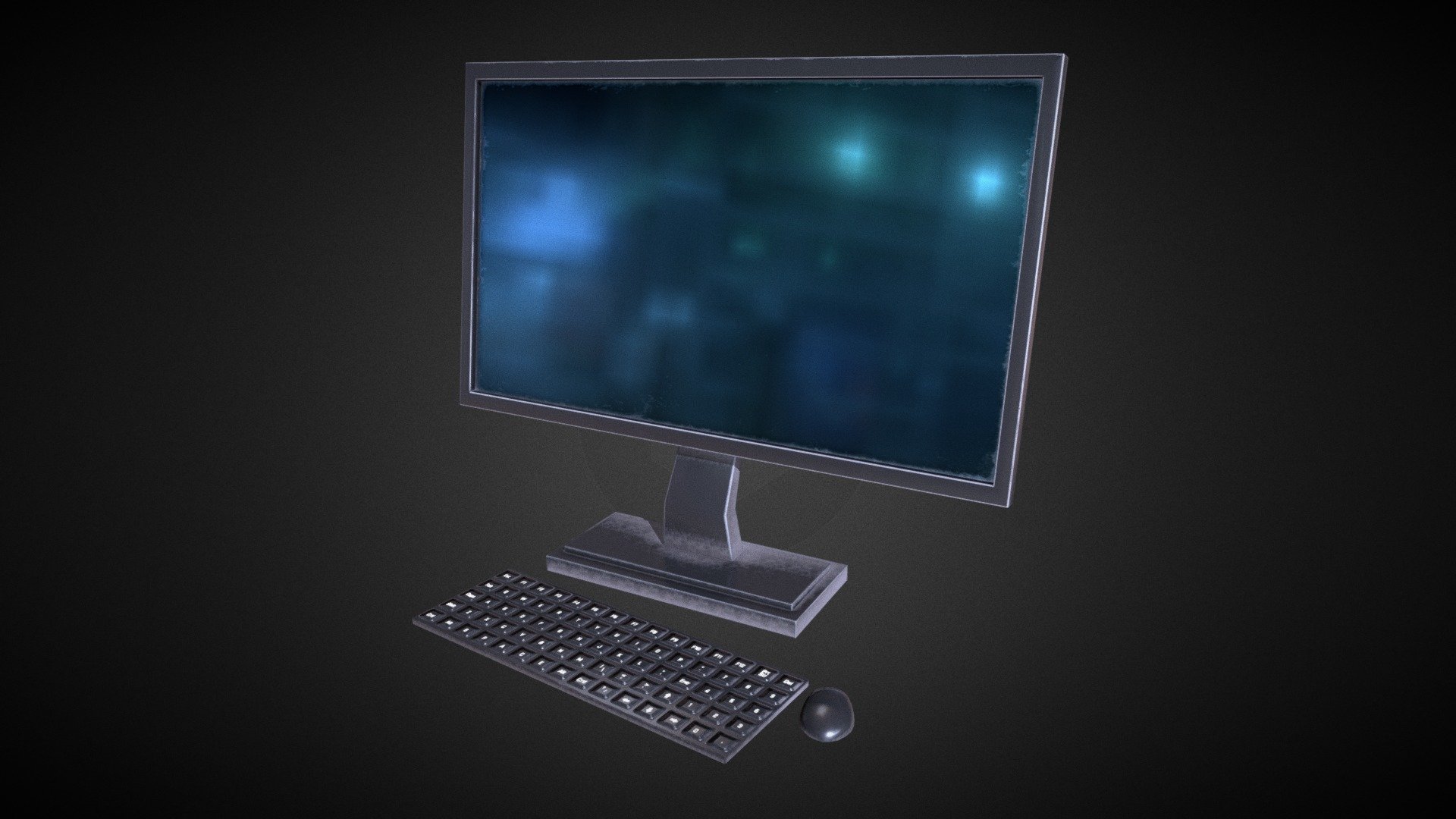 Desktop Computer - Low Poly Model

-Desktop Computer - Low Poly is Modeled in Blender version 2.79b.

-Render Engine used: Blender Cycles version 2.79b

-For texturing Substance Painter is used.

-Low Poly model can be use in various scene setups.

-2K Material Textures included.

-.Blend, .Fbx and .Obj/.Mtl files included.

-As per Blender statistics the Desktop Computer - Low Poly have (Verts:597 Faces:569 Tris:1062)