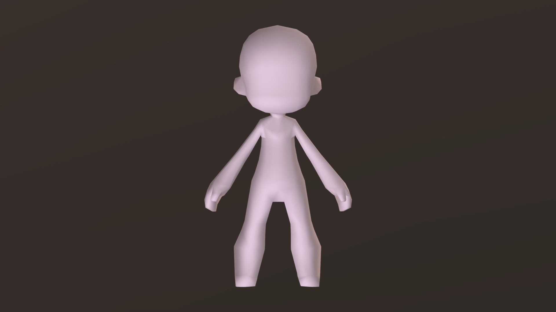 A basic base model character for your game.