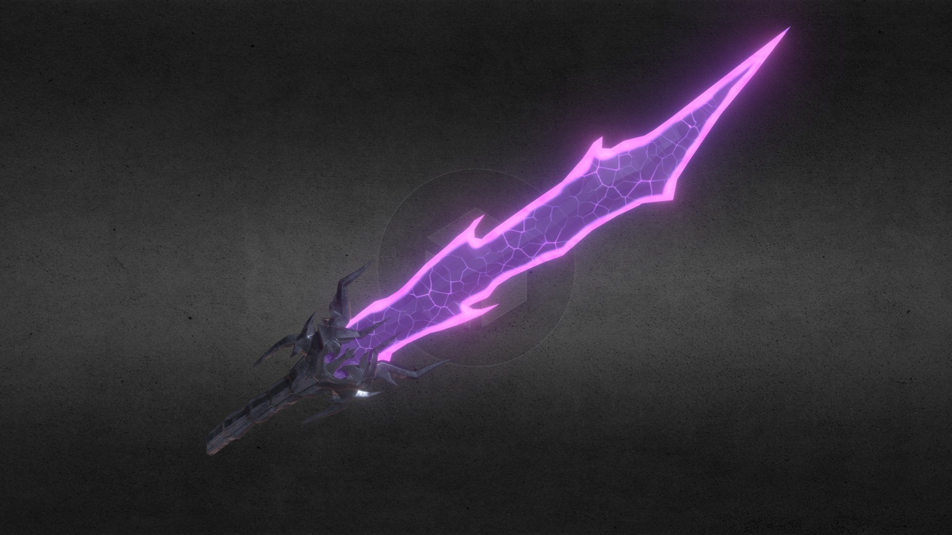 A recreation of Megatron's Dark Star Saber from the 2010 3d animated show &ldquo;Transformers Prime